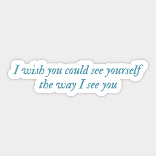 Adam Carlsen quote from The Love Hypothesis Sticker